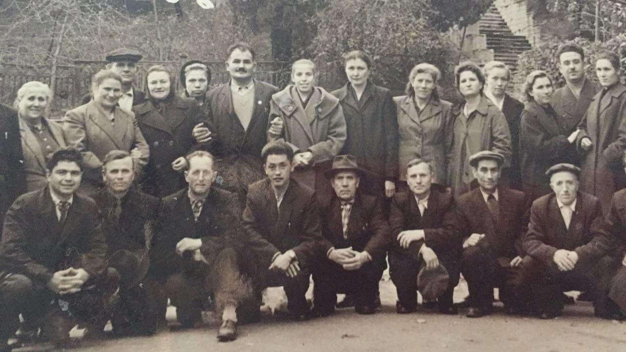 A group photograph from the teaching archive
